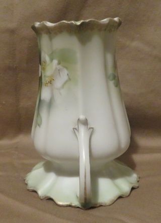 Antique RS Prussia/Royal Vienna Sugar Shaker - Muffineer/Floral/Gold Trim - Mold 781 2