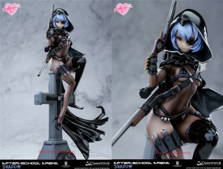Damtoys Dmf005 After - School Arena No.  5: Shadow 1/7 Pvc Painted Figure Instock