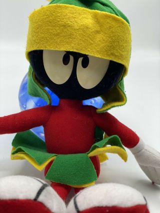 Vintage Applause Looney Tunes Marvin Martian Duck Dodgers 14”plush