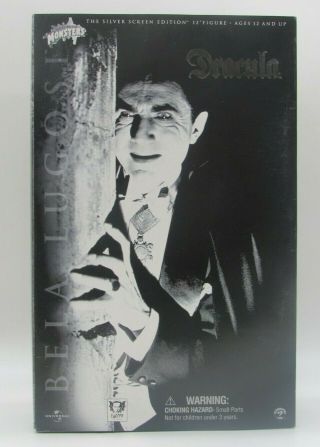 Sideshow Toy Dracula Bela Lugosi 12 " Figure Silver Screen Edition - Read