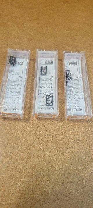 Micro - Trains N Scale The N Scale Collector Empty Cases (3 Total)