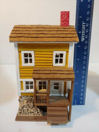 Ho Scale Wooden Hand Crafted Building