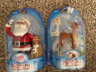 Rudolph The Red - Nosed Reindeer Figure Santa Claus Yukon Misfit Toys Christmas 07