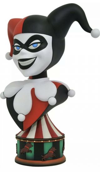 Batman: The Animated Series Legends In 3d Harley Quinn 1:2 Scale Bust Statue