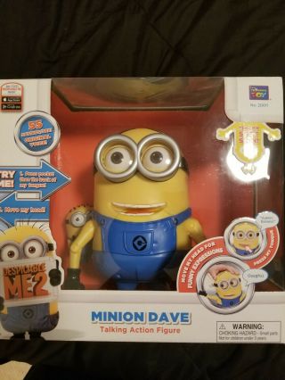 Thinkway Despicable Me 2: Minion Dave Action Figure