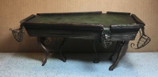 2006 Corpse Bride Coffin Shaped Pool Table Stand Only No Figure Or Box As - Is