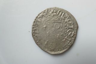 Deutonic Order Medieval Silver Schilling,  Johann Freitag Von Loringhofe,  Wenden