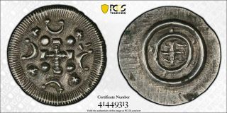 1131 - 1141 Hungary Denar Pcgs Ms62
