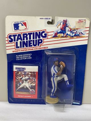 Dwight Gooden 1988 Starting Lineup York Mets Figure And Card