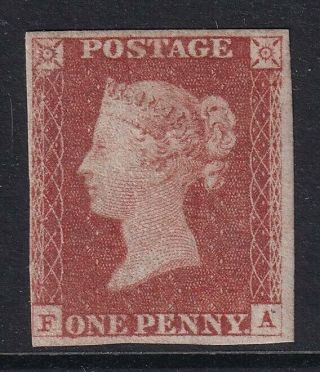 Gb - Qv - 1841,  Sg8,  1d,  Penny Red - Mounted