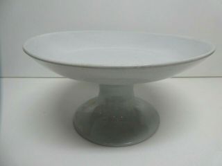 Antique Ironstone Alfred Meakin Pottery Serving Comport Bowl