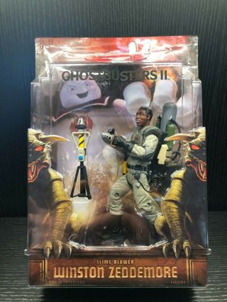 Matty Collector Ghostbusters 2 Winston Zeddemore (with Slime Blower)