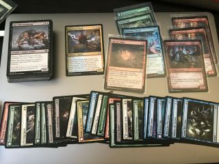 Magic: The Gathering - Bulk Uncommons,  Commons,  And Foils,  Mostly Crimson Vow