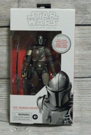 The Mandalorian 6 " The Black Series Star Wars 94 First Edition White Box