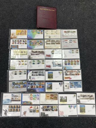67 X Uk Royal Mail Album Of First Day Covers From 2013 - 2015 - Rarer Postmarks