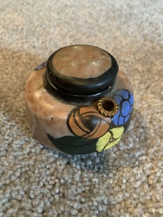 Louis Dage Inkwell Ink Well Ceramic Pottery Paris France Art