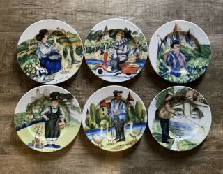 Williams Sonoma Perigord Guy Buffet Made In Germany Set Of 6 Salad Plates