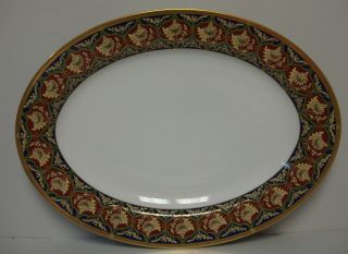 Christian Dior Tabriz 14 - 1/2 " Oval Platter Imperfect