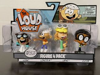 Nickelodeon The Loud House Figures (2x 4 - pack) Complete Set 2