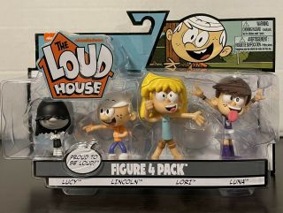 Nickelodeon The Loud House Figures (2x 4 - pack) Complete Set 3