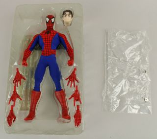 Real Action Heroes RAH Spider - Man Deluxe 1/6 Scale Action Figure MIB 2