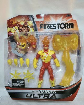 Mattel Dc Comics Firestorm Total Heroes Ultra Action Figure