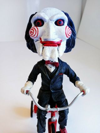 2004 Neca Bobblehead Head Knockers Billy The Puppet And Tricycle Saw Jigsaw