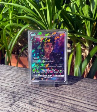 Michael Jackson Special Holographic Pokemon GX Collective Trading Card 2