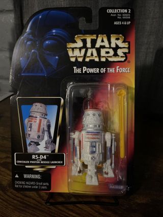 Kenner Star Wars 1995 Power Of The Force Red Card R5 - D4