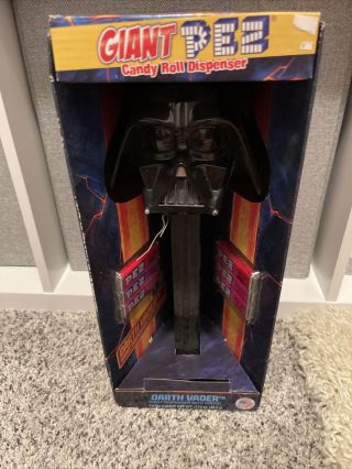 Star Wars Darth Vader Giant Large 12 " Pez Dispenser With Sound