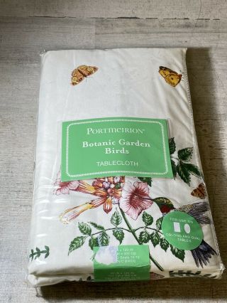 Portmeirion Botanic Garden Birds 60 X 120 Oblong Tablecloth