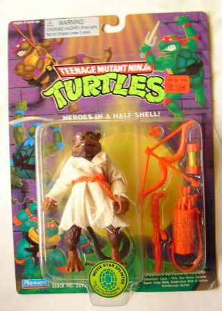 Tmnt Teenage Mutant Ninja Turtles Movie Star Splinter 1995 Moc Figure 1121