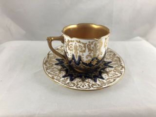 Antique Royal Doulton Cup And Saucer Made For Tiffany & Co