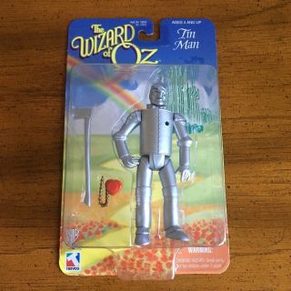 The Wizard Of Oz Tin Man Figure By Trevco 1998 In Package