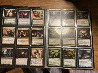 Magic The Gathering Full Binder Bundle With Rares And Uncommons (2)