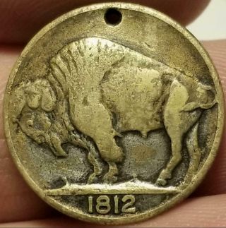 ✔ Rare Military Token Coin 1950 1951 17th Infantry Korean War 1812 Buffalo Army