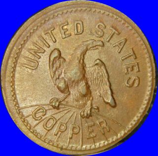 1863 Cwt F - 37/434a For Public Accomodation United States Copper Incl.