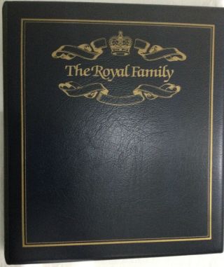 The Royal Family 1st Day Cover Album Binder