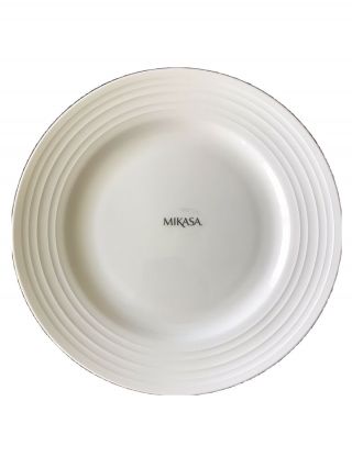 Mikasa Ciara Bone China Dinner Plates Set Of 4