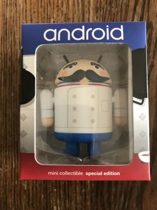 Android Mini Special Edition French Chef Andrew Bell Figure Google