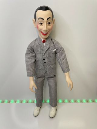 Vintage Pee - Wee Herman Pull String Talking Doll 18 " Tall