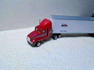 Ho Scale Maroon Kenworth And Trailer Road Champs 1987