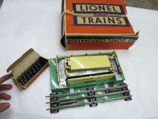 Lionel Trains 3656 Cattle Car Platform W/ Worn Box