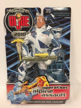 Hasbro 12 " The Adventures Of Gi Joe Operation: Alpine Assault 1999 (3gi115)