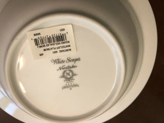 Noritake Serving Bowl Whitecliff Platinum Vegetable Bowl 10” 3