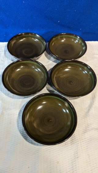Franciscan Vintage Madeira Soup/cereal Bowls,  Set Of 5