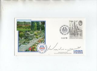 Duke Of Westminster " London In Bloom " Signed Covercraft Covers 1988 Fdc