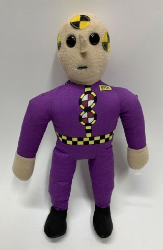 Vintage Crash Test Dummies Plush Doll " Spin " 1992 Tyco 10 " Tall Ace Novelty