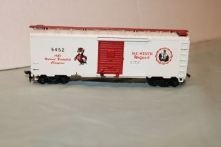 Vintage Athearn Ho Scale 1983 N.  C.  State National Basketball Champions Boxcar