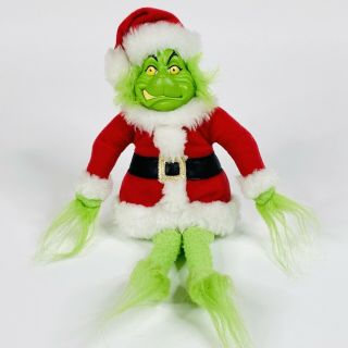 2000 How The Grinch Stole Christmas Jim Carrey Universal Studios Plush Toy